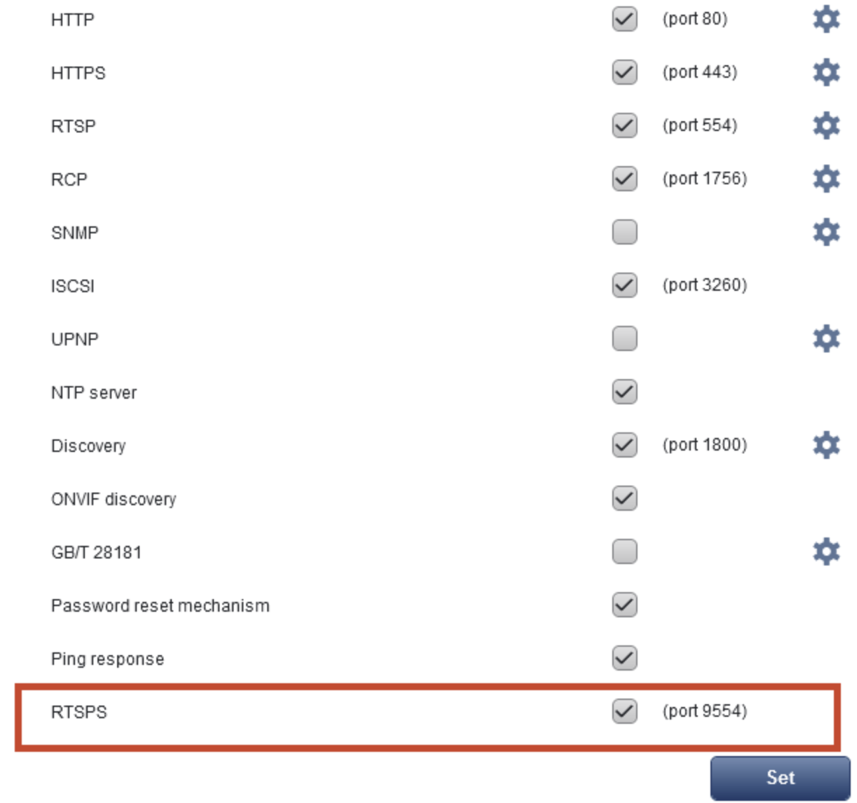 bosch rtsps